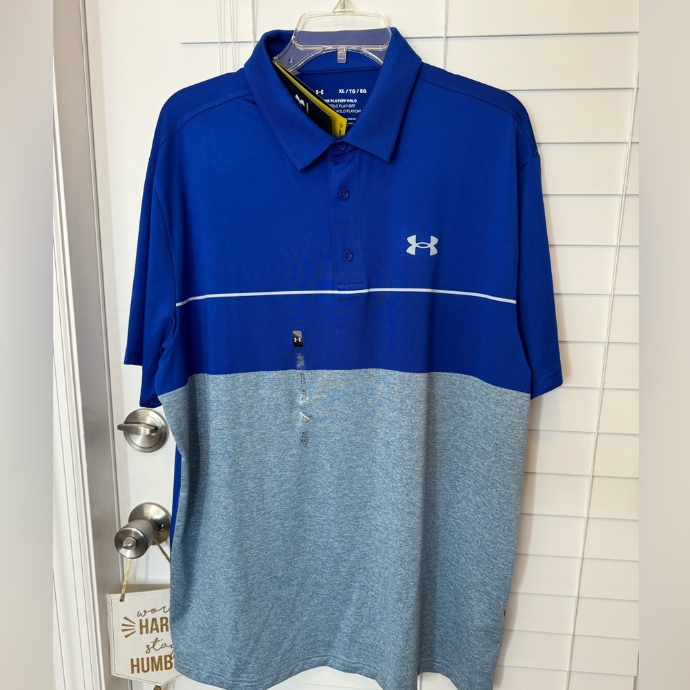NEVER WORN - Men’s Under Armour XL Polo